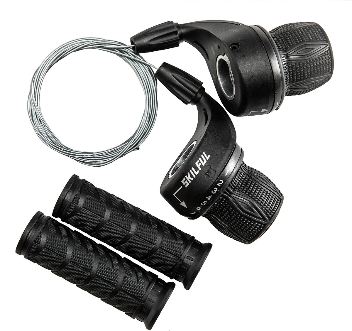 Bicycle 21 Speed Twist Shifter Lever 3 x 7 Speed Grip Shift Left and Right Sh...