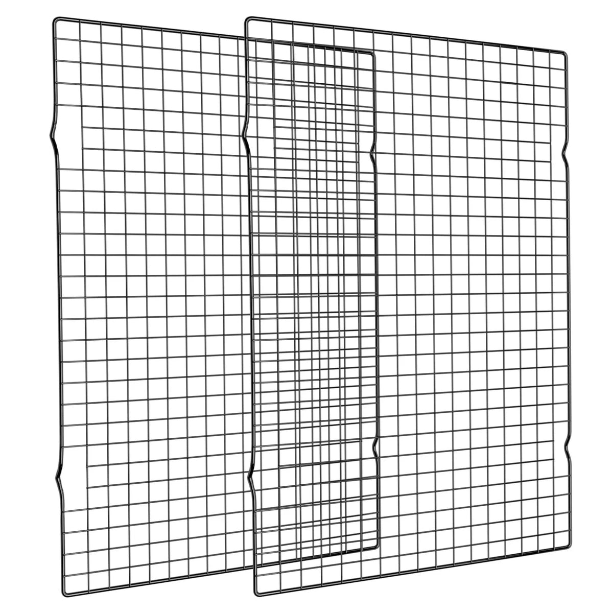 2 Pack 16X10 Inch Stainless Steel Wire Cooling Rack for Baking Cooking Grilling
