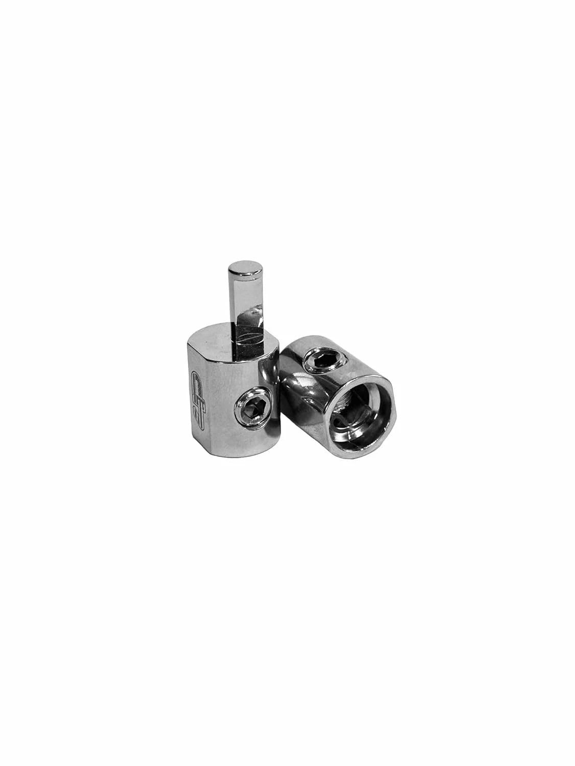 Droppin' HZ Pair of 1/0 Gauge to 4 Gauge Amp Reducers, Car Audio Accessories for