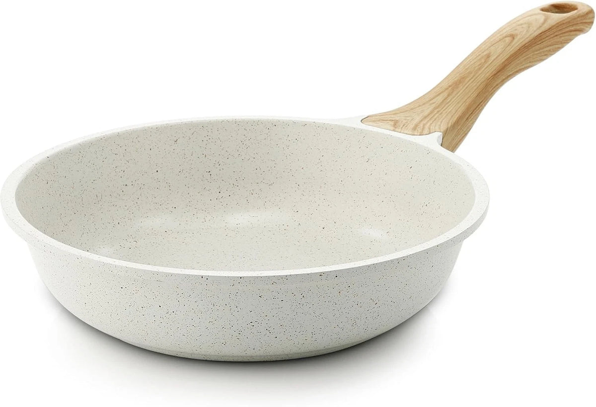 SENSARTE Nonstick Ceramic Frying Pan Skillet, 8-Inch Omelet Pan, Healthy Non Tox