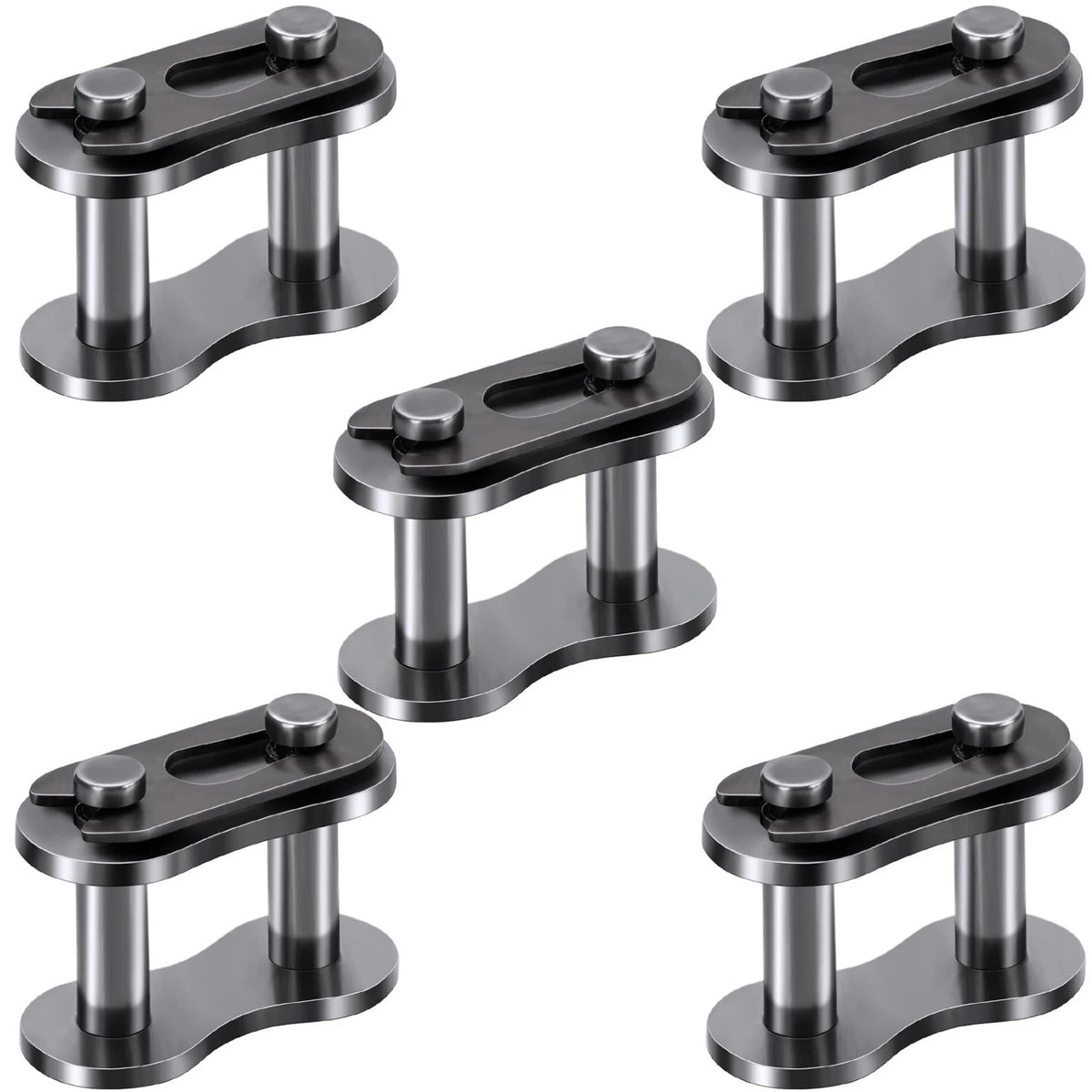 5pcs #40 Roller Chain Connecting Links, Master Connector Link, Heavy Duty Man...