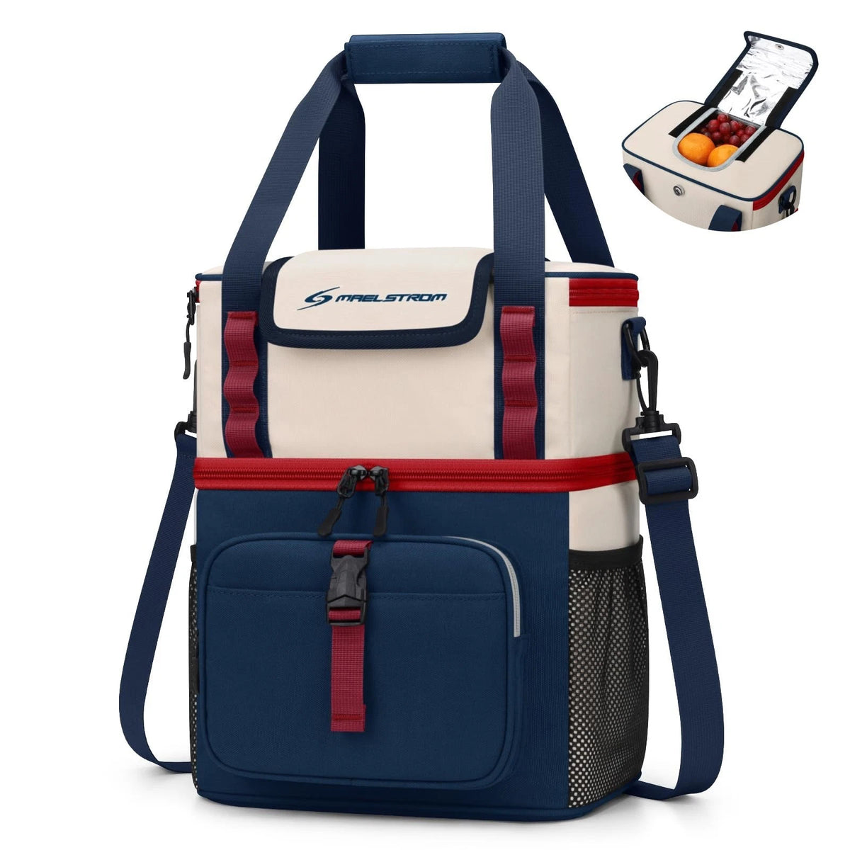 Insulated Lunch Bag, Leakproof Lunch Box with Quick Access Lid