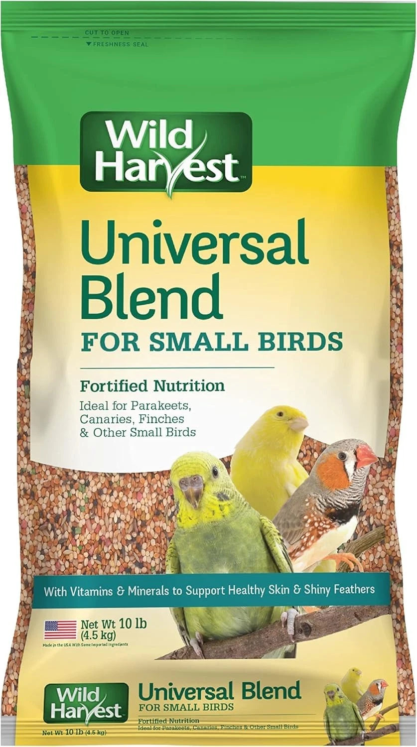 10Lb Small Bird Food-High Vitamin Seed Bird Food For Canaries, Parakeet, Finches