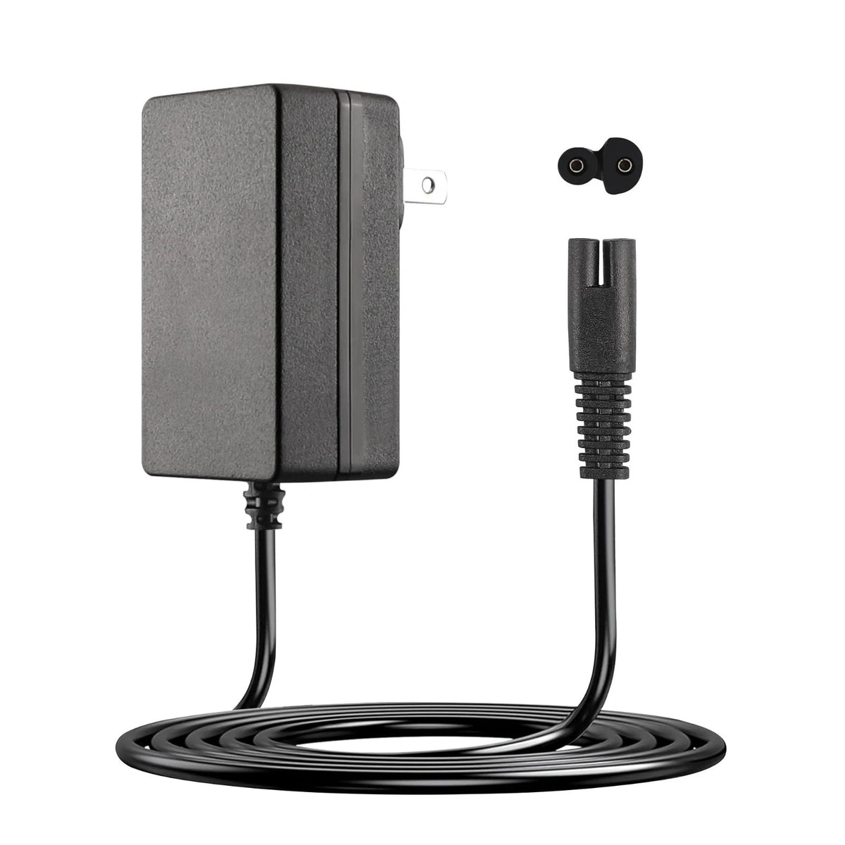 Water Flosser Charger Cord 6.6ft For Waterpik WP360 WP462 WP450 Black Power Adap
