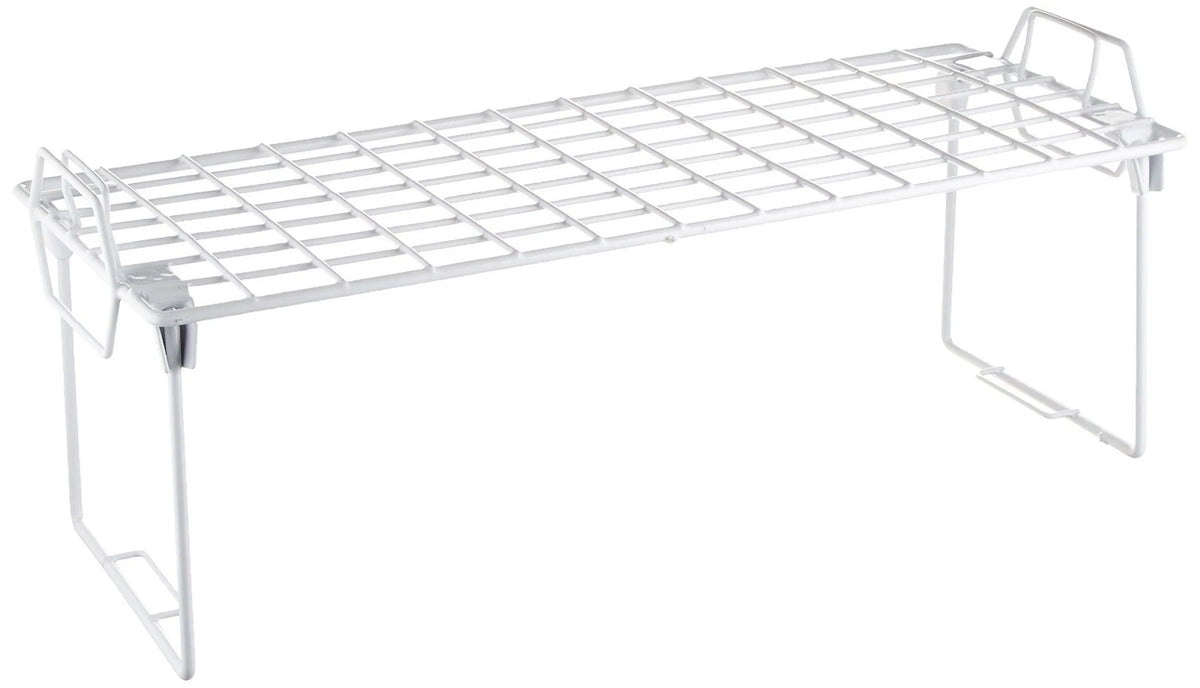 Stackable Wire Shelf Organizer, Metal Cabinet Organizer, Space Saving Storage