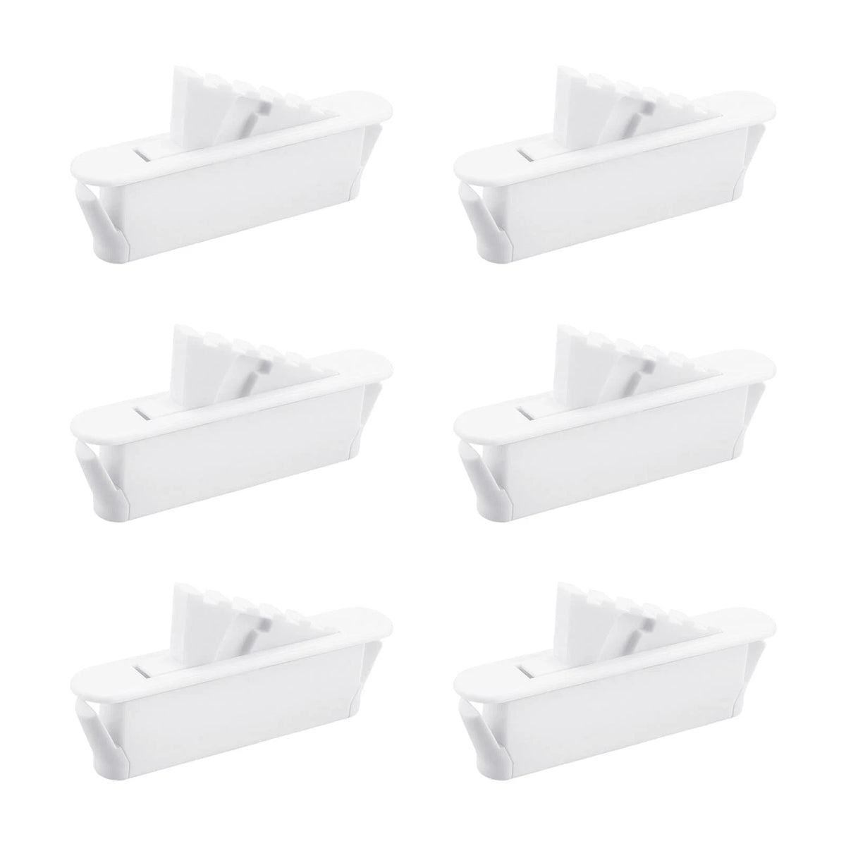 6PCS Window Sash Vent Stops 1714WHITE White Window Safety Locks Replacement Part