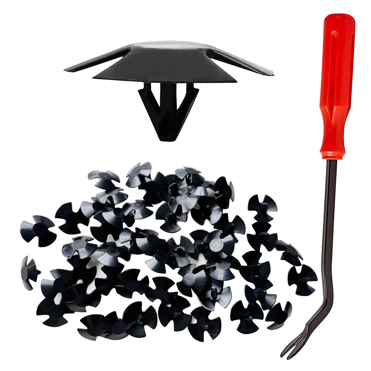 50 Pcs Hood Insulation Retainer Clips Jeep Dodge Ram Fastener OEM 4878883AA