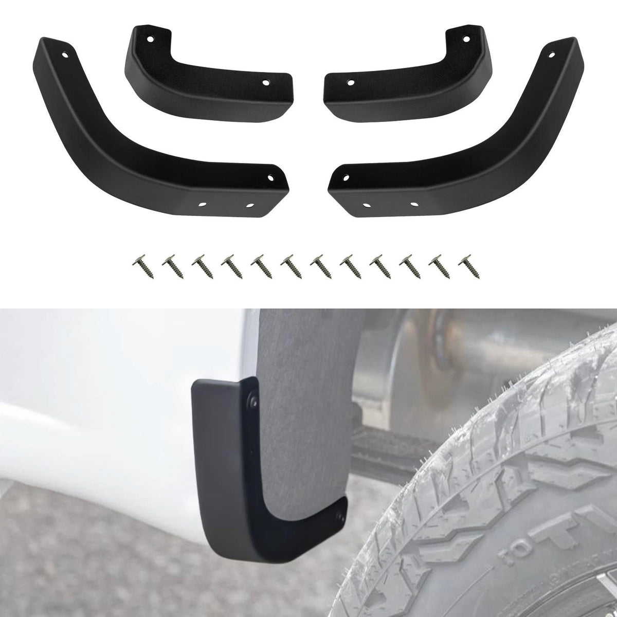Mud Flap Delete Fit for Chevy Silverado 2019-2026,Mud Guards Mudflaps Delete Com