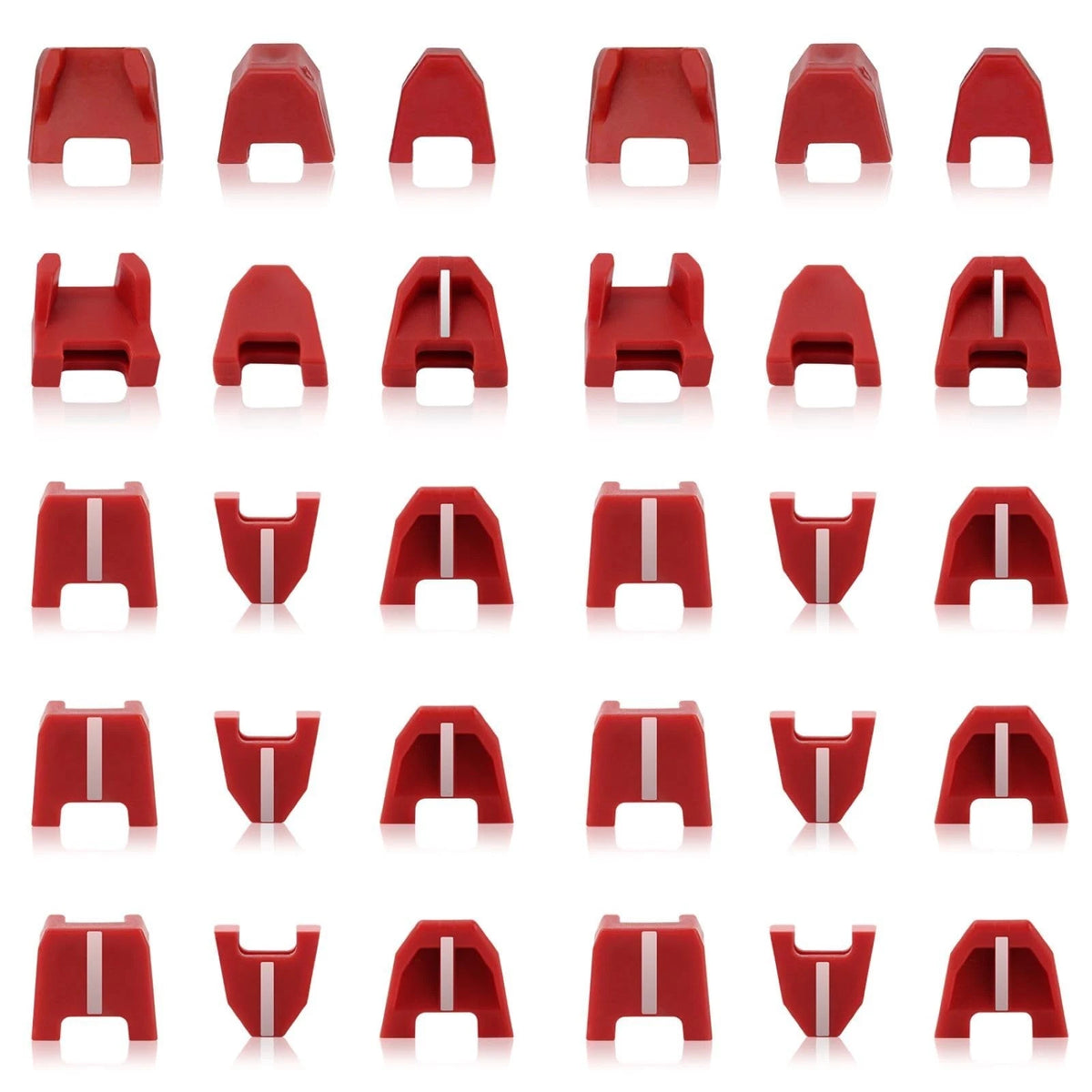 42-38-0017 No-Mar Pad Kit(Set of 15) for Nailer Tip of Milwaukee M18 2746-00