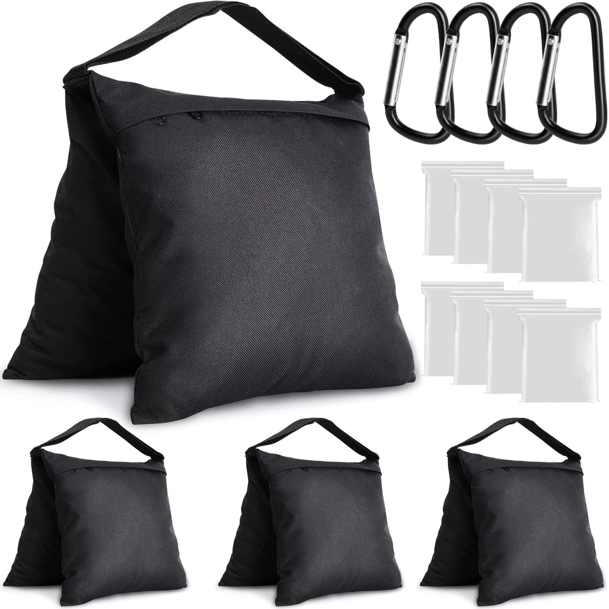 4 Packs Sandbags Weight Bags for Light Stand Photography Video Equipment Heavy
