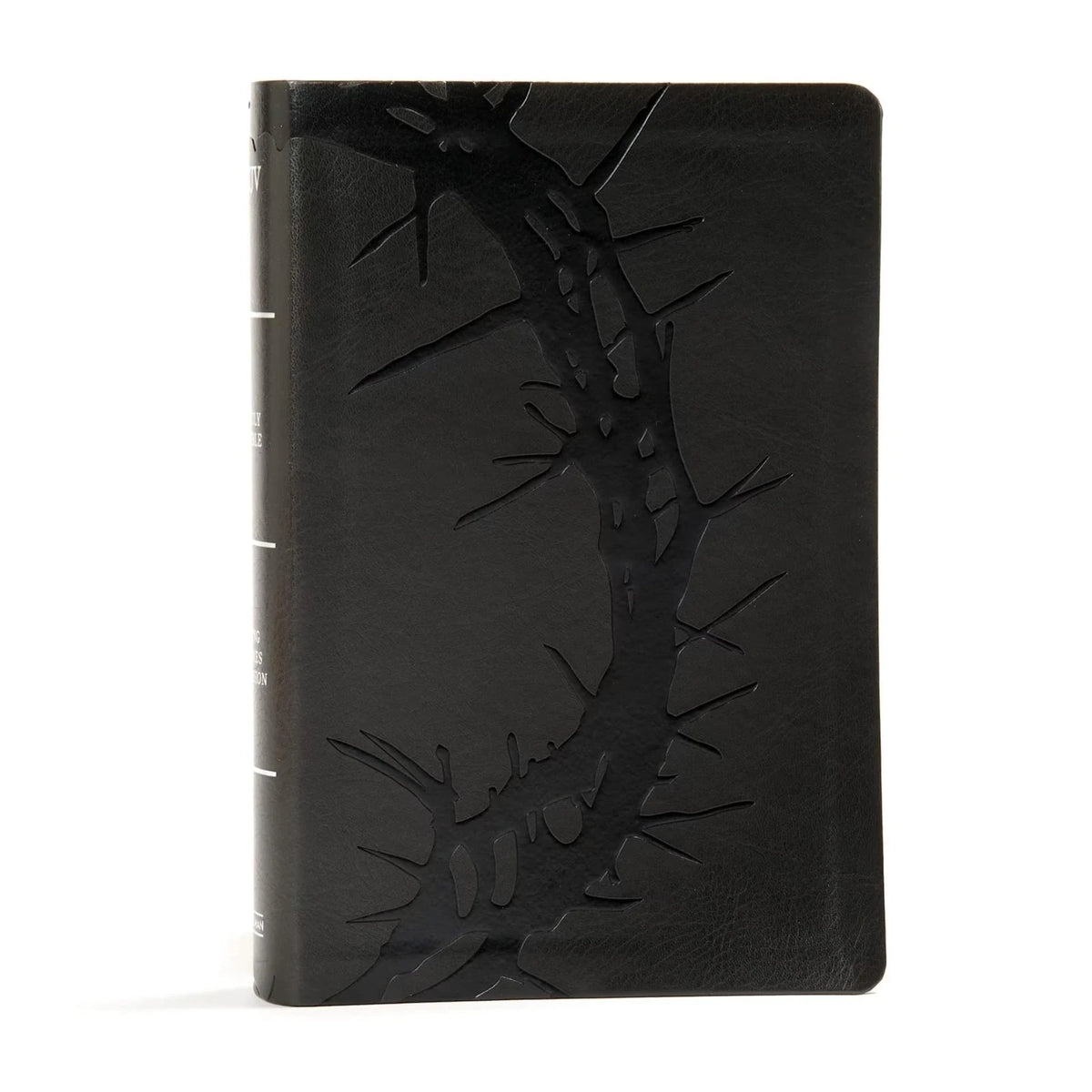 Large Print Reference Bible Charcoal Leathertouch Indexed Red Letter