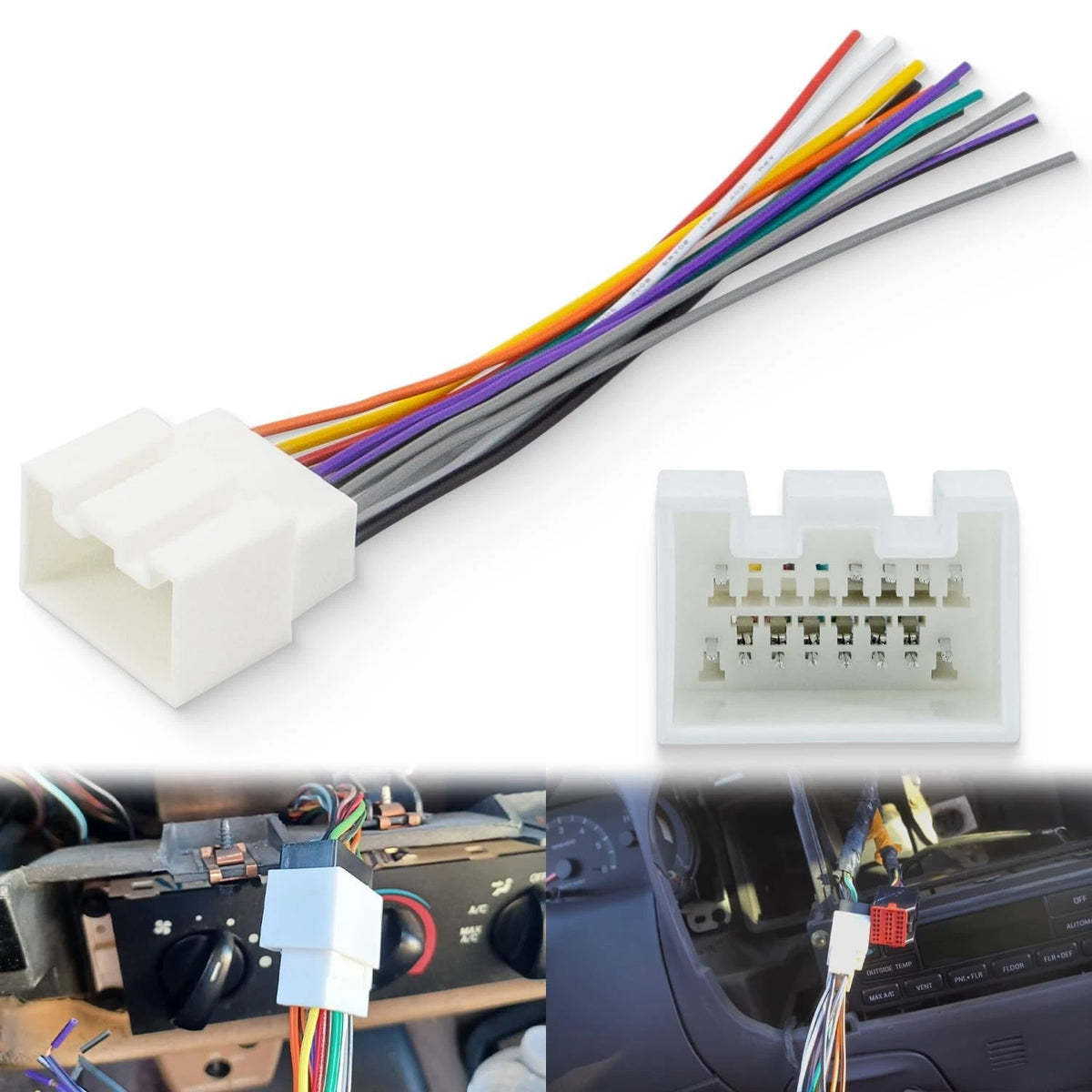 Radio Wiring Connector for Ford 19992006 F150/F250 Ranger Explorer Escape, 19...