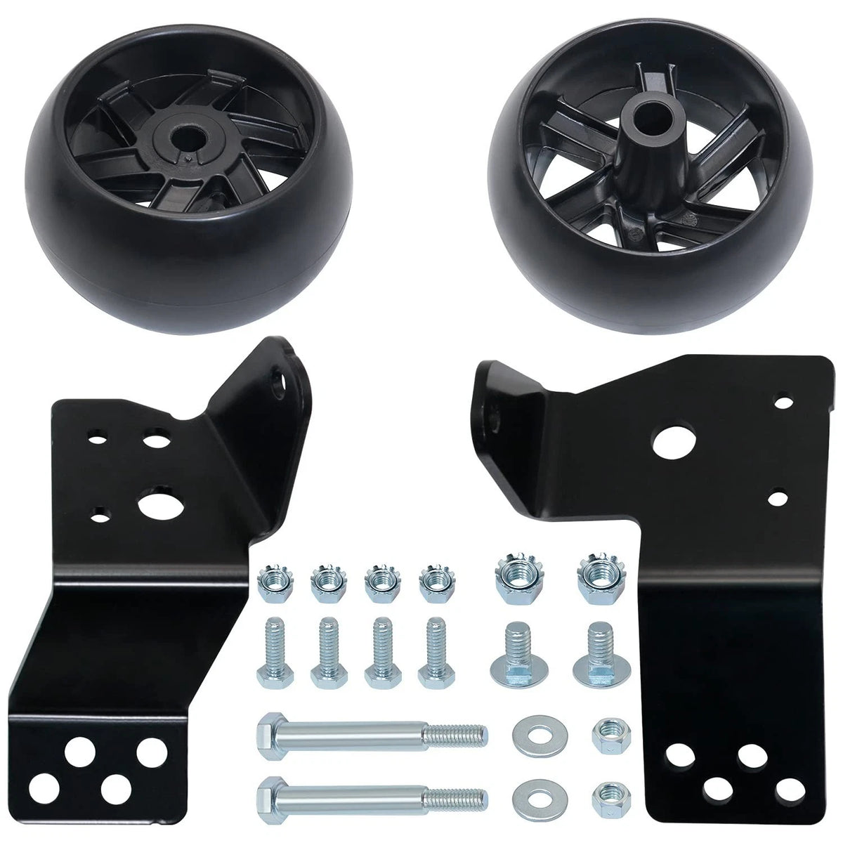 525509501 532181040 Mower Deck Gauge Wheel with Bracket Kit 42 inch Mower Dec...