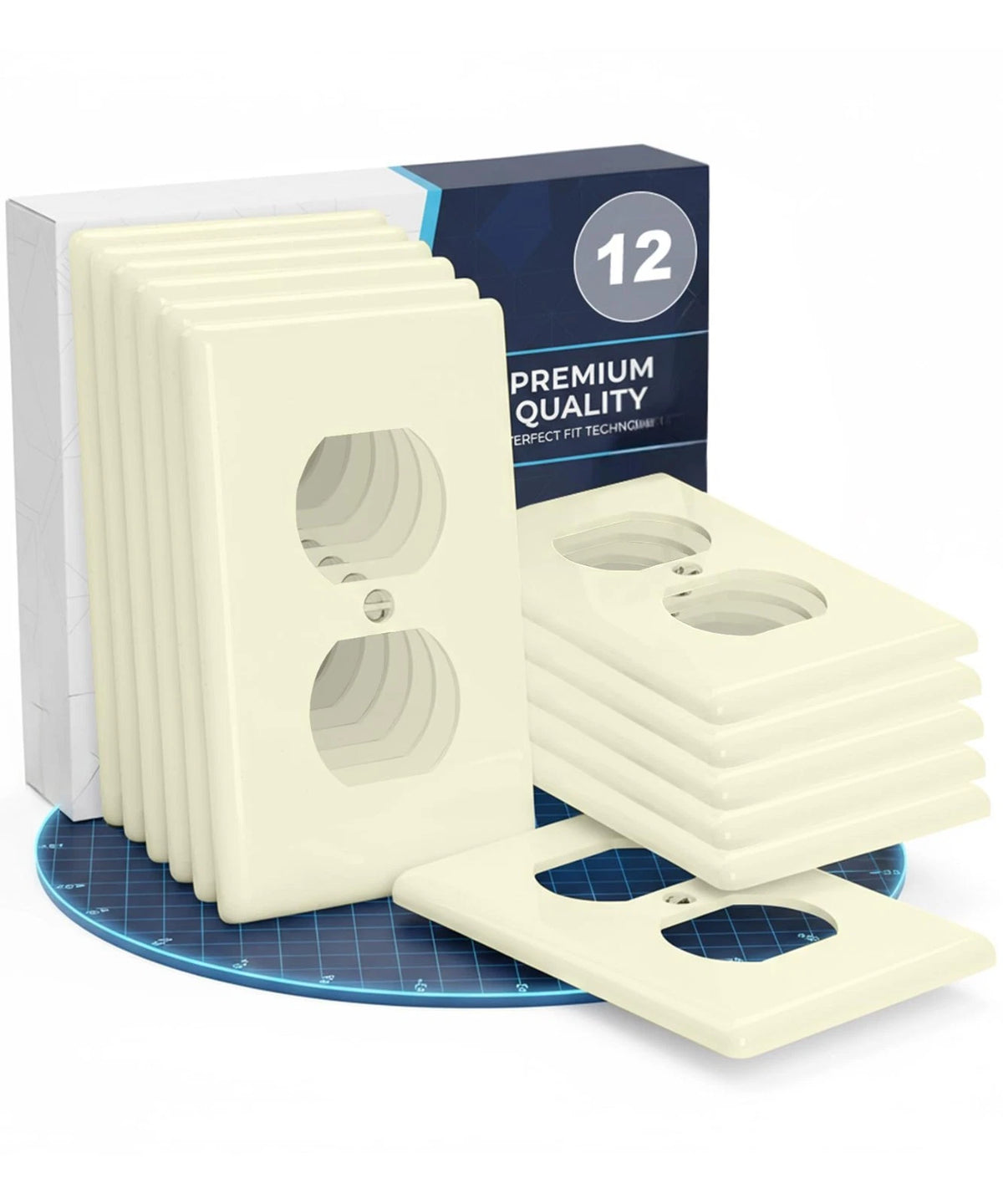 Outlet Covers Wall Plates - Electrical Outlet Covers12-pack Standard Size