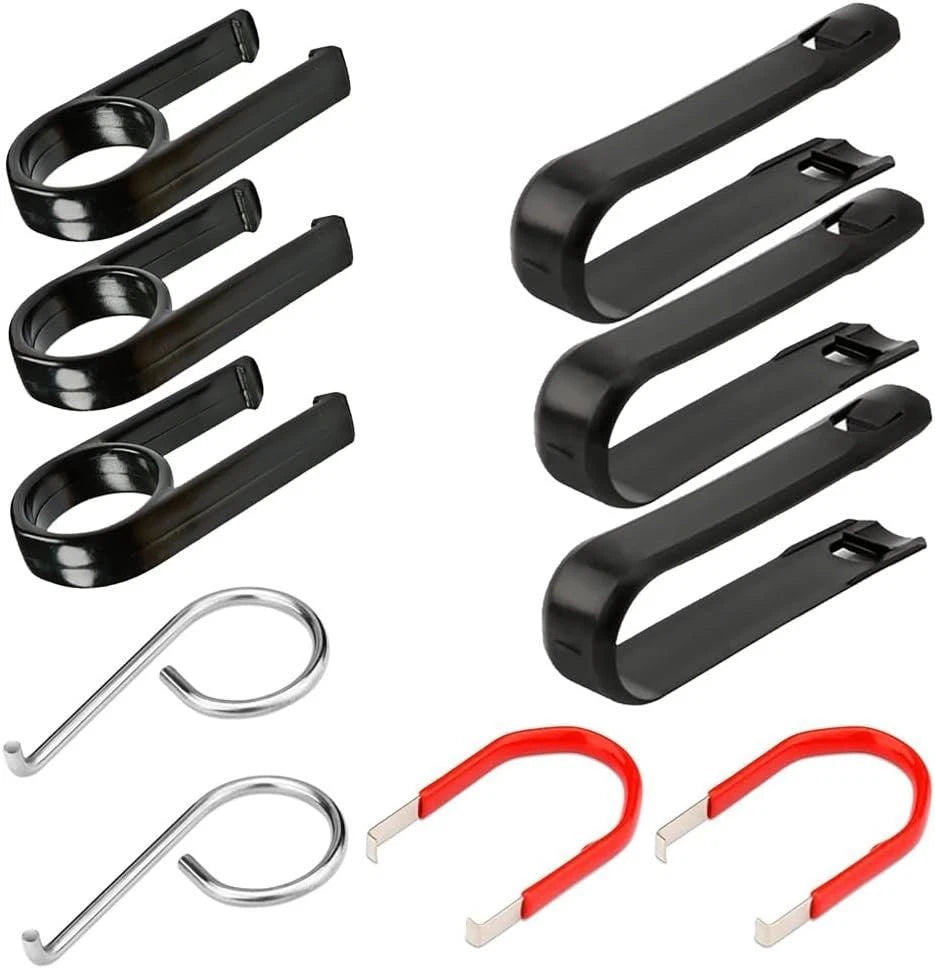 10pcs Wheel Bolt Cap Cover Removal Tool Universal Car Locking Lug Nut Puller