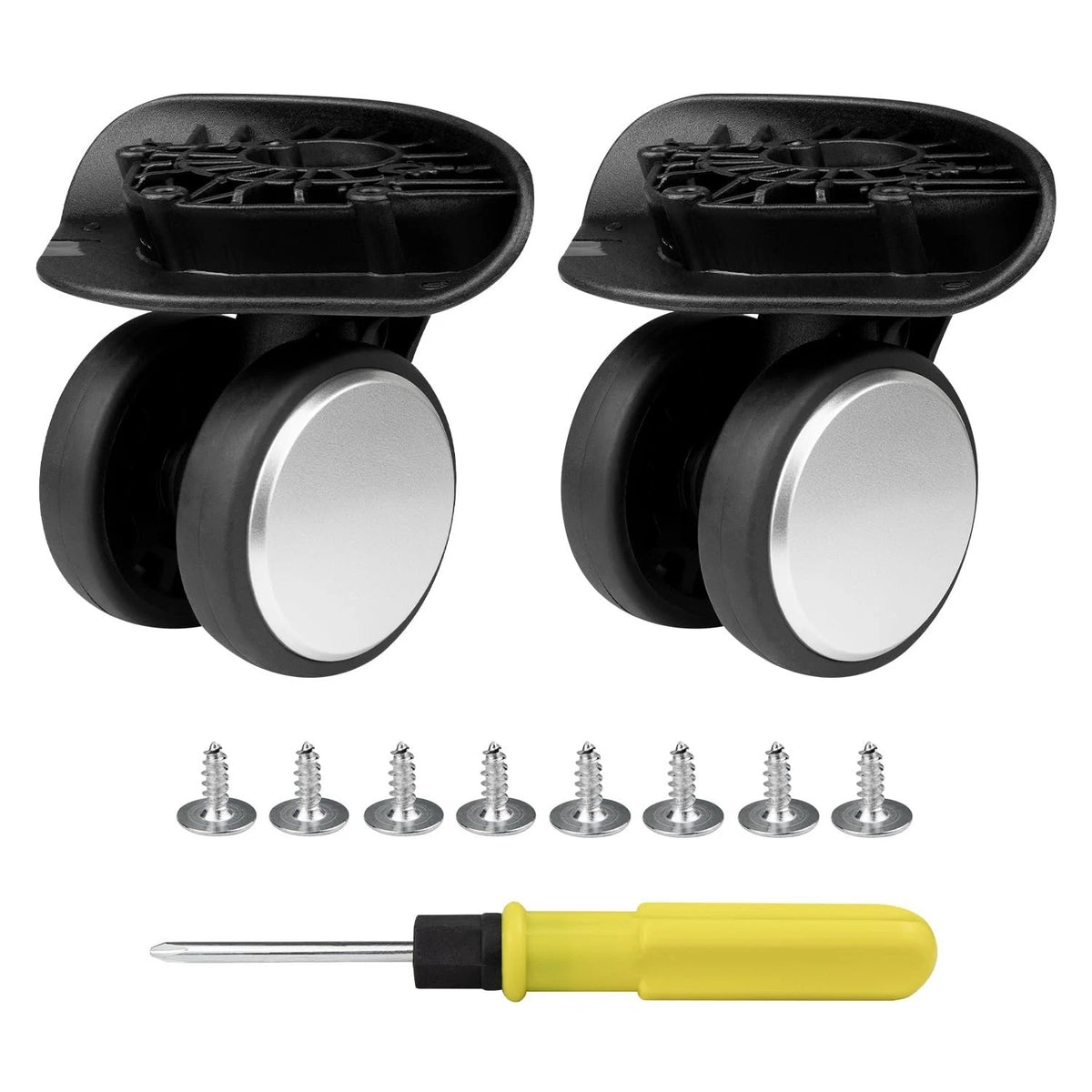 Wheels Replacement Kit for Samsonite Freeform Hardside Carry On Suitcase Lugg...