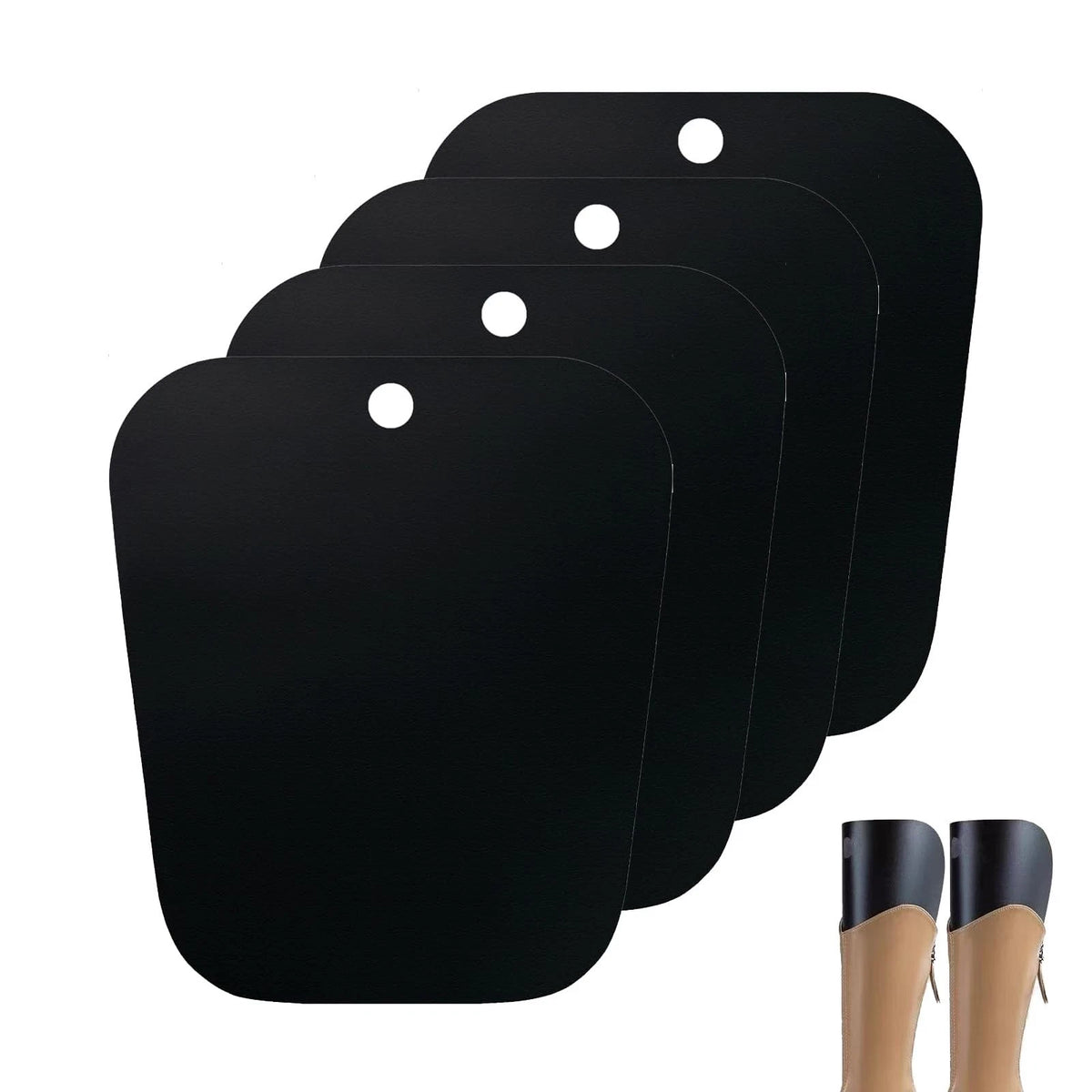 4 Pack Boot Shapers Form Inserts Reusable Boot Trees for Long Boots, Boot Ins...