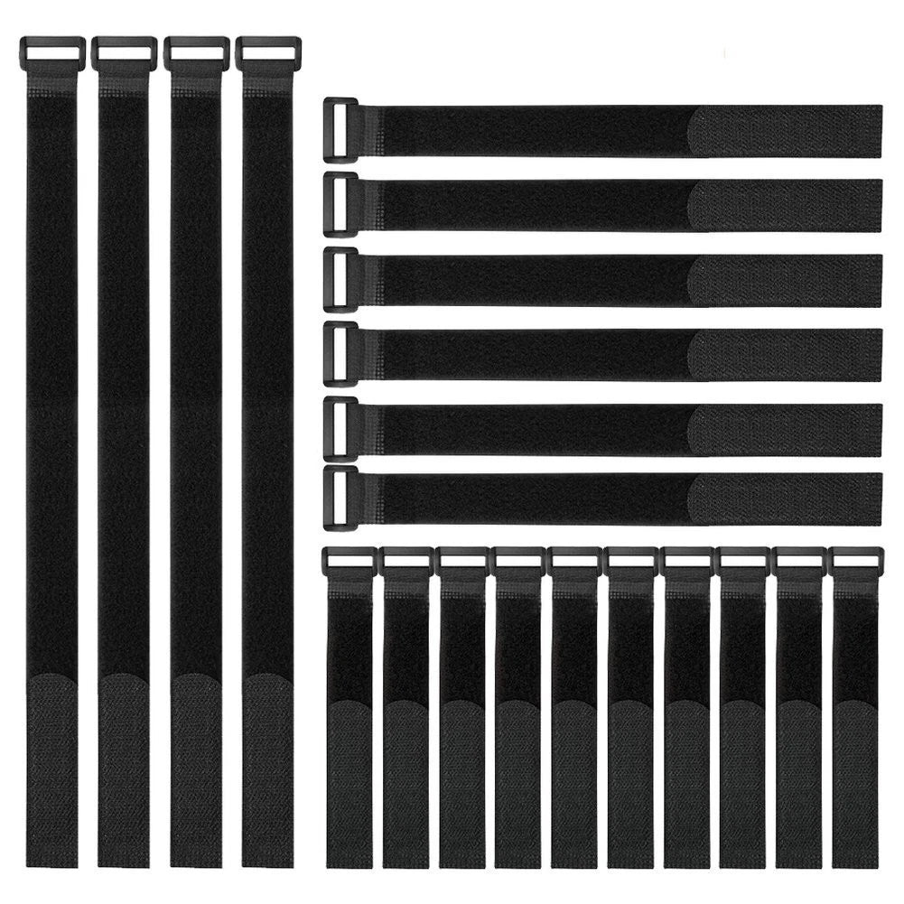 VELCRO Brand Bulk Pack 20 Reusable Fastening Cable Straps with Buckle ??????????