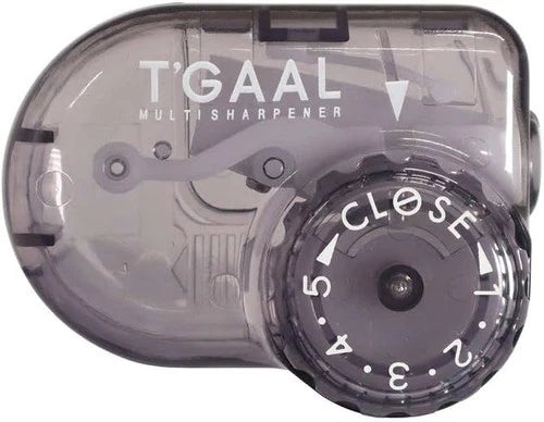 STAD T'GAAL Angle Adjustable Pencil Sharpener, Translucent Black, 1 Ea. (Rs036Bk