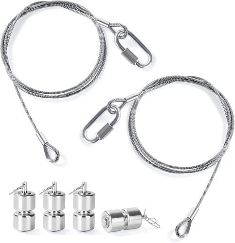 2Pcs Lift Cable Compatible with Gorilla Trailer Gate Assist EZ...