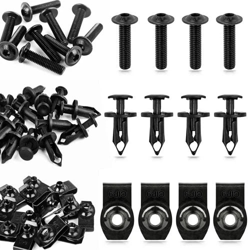 30Pcs UTV Polaris Ranger RZR Body Panel Screw Nut Rivet Fastener Kit