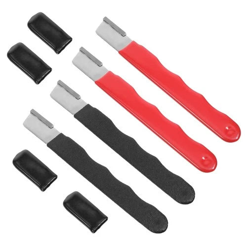 4 Pack Mini Garden Tool Sharpener Carbide Knife Scissors Shears Portable Quick E