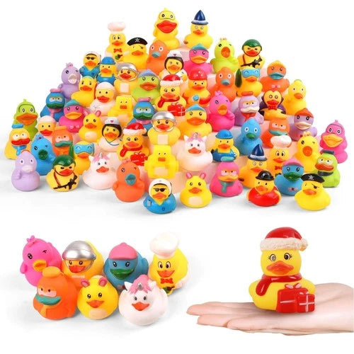 Rubber Ducks Bath Toy in Bulk, Assortment Jeep Ducks for Jeep Ducking, Pool Rubb