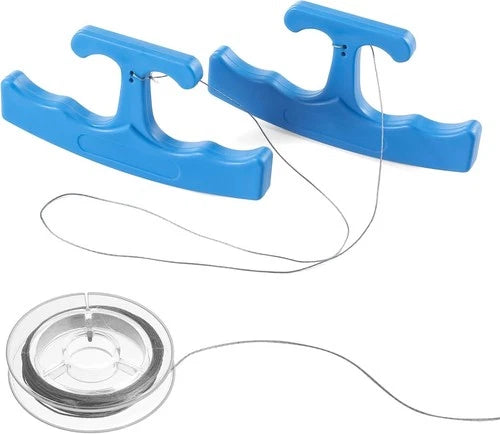 Therwen Car Emblem Removal Tool Wrap Tools Plate Line Badge Remover Blue
