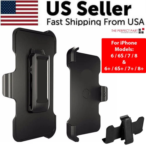 Clip Holster Replacement For OtterBox Defender Case iPhone 6 6S 7 8 Plus +