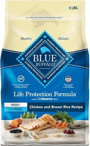 Immune Support Dog Food - 5 lb Chicken & Brown Rice Recipe for Adult Dogs