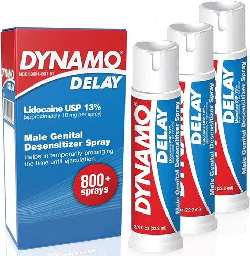 3 Pack Long Lasting Pleasure Enhancer Spray For Men Last Longer in Bed Delay