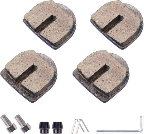 Rounded Brake Pads for Razor Dirt Quad 500 E500S MX500 MX650 SX500 Mcgrath Dirt