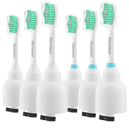 6 Pack Toothbrush Replacement Brush Heads for Philips Sonicare E Series HX7001