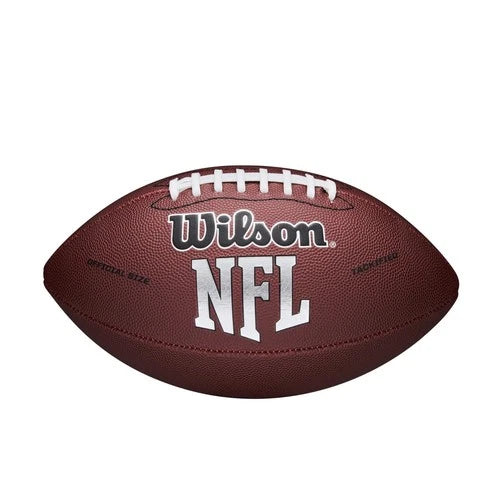 WILSON NFL MVP Football - Official Size, Brown Official,