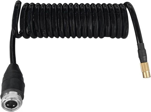 9.84Ft Car Air Pump Extend Hose, PS20 Female Plug Air Compressor Hose, Rubber Ti