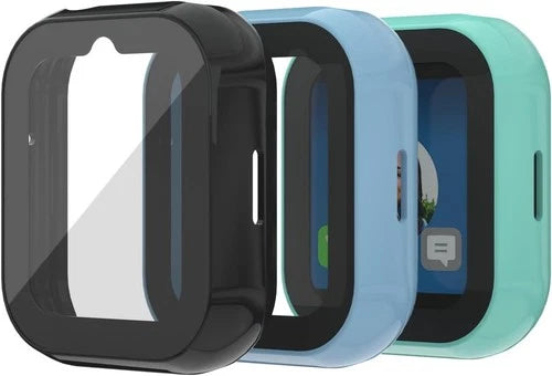 Compatible with Syncup Kids Watch 2 Screen Protector, 3 Pack Bumper Case with Sc