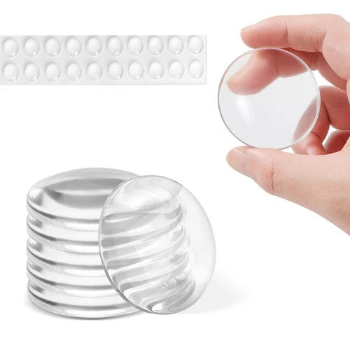 Door Stoppers Wall Protector, 6 Pcs 2 Strong Adhesive Door Knob Wall Protect..."