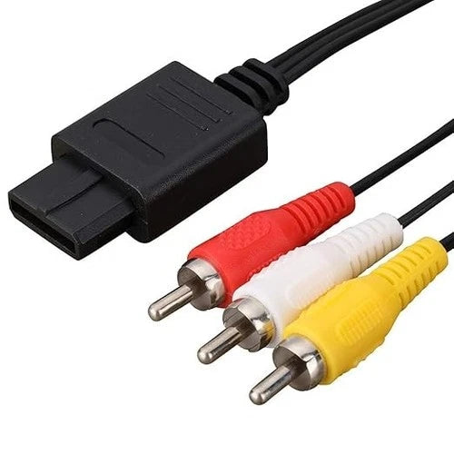 AV Cable Composite Video Cord Compatible with Nintendo 64/N64/Gamecube/Super Nin