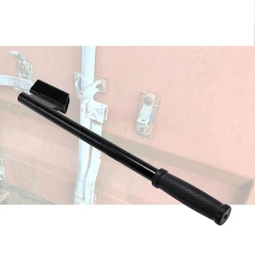 Heavy-Duty Container Door Leverage Tool Enhanced Persuader Bar with Ergonomic De