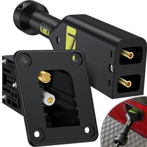 36V EZGO Powerwise Charger Receptacle and W/Handle Plug Golf Cart Charging Port
