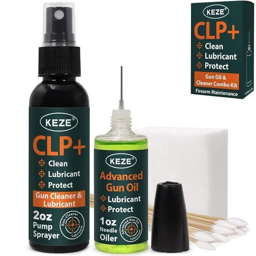 Gun Oil CLP Gun Cleaner Lubricant Kit - 2 oz. Fine Mist Pump Sprayer & 1 oz.