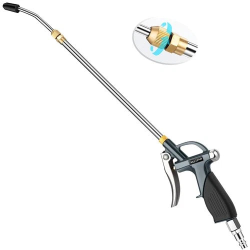 Heavy Duty Long Extension Air Blow Gun 1928 Inch Nozzle Pneumatic Tool