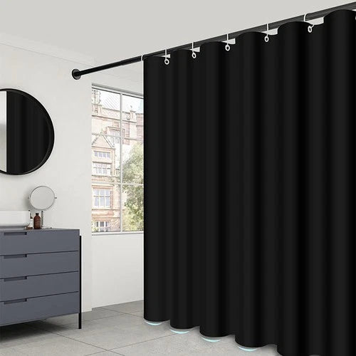 LLSCL Fabric Shower Curtain Liner, Waterproof Hotel Quality, Bathroom Curtain...