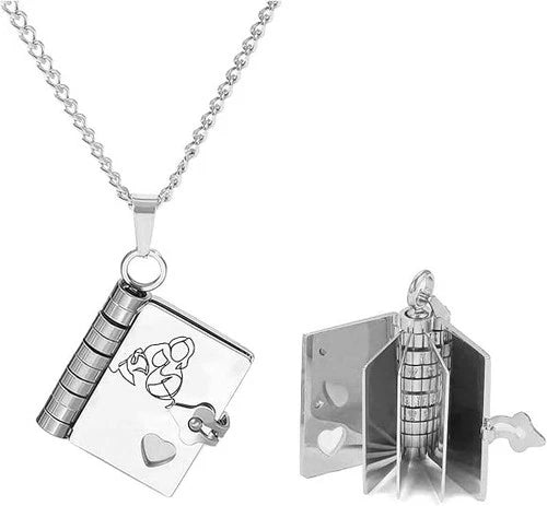 My Little Star Book Necklace Gift for Daughter Granddaughter from Grandma Meanin
