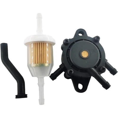 808656 Fuel Pump for B&S Lawn Mower Tractor Gas Vacuum Fuel Pump with Fuel Filte
