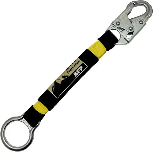 Heavy-Duty 18 inch D-Ring Extender Fall Protection with Snap Hook and O-Ring ...