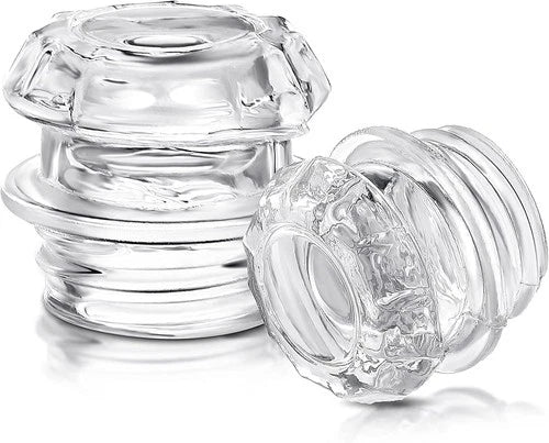 2 Pieces Coffee Percolator Glass Top Replacement Glass Coffee Filter Knob Top Gl