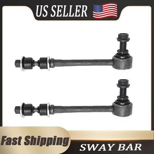 Pair (2) Front Sway Bar End Stabilizer Links for Toyota Sequoia Tundra