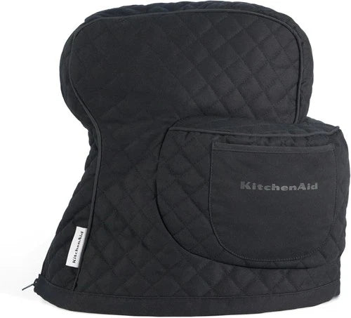 KITCHENAID Fitted Tilt-Head Solid Stand Mixer Cover with Storage Pocket, Quilted