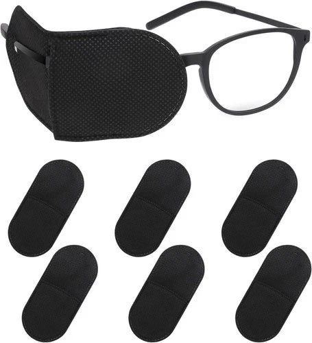 6 PCS Eye Patches for Adults Kids, Medical Eye Patch for Glasses, Treat Lazy Eye